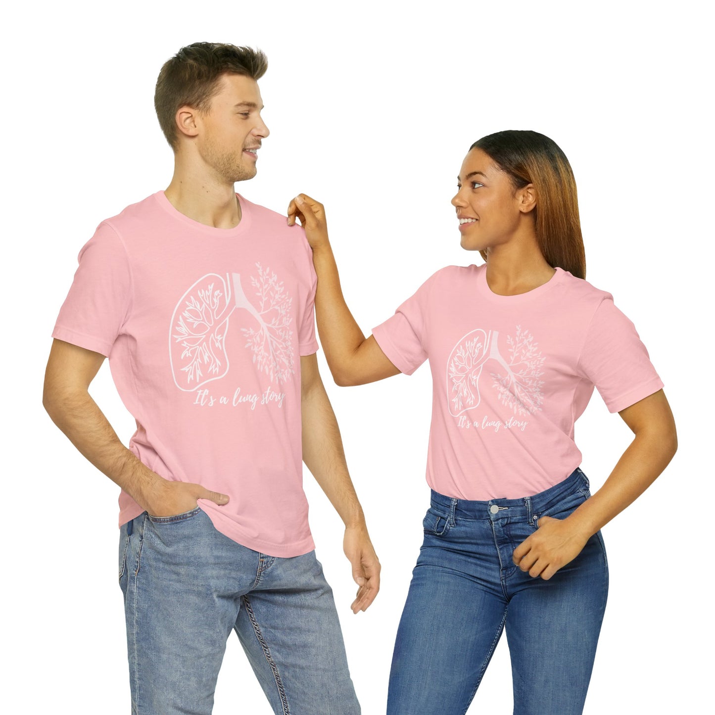 Lung Cancer T-shirt (White) - House of VV