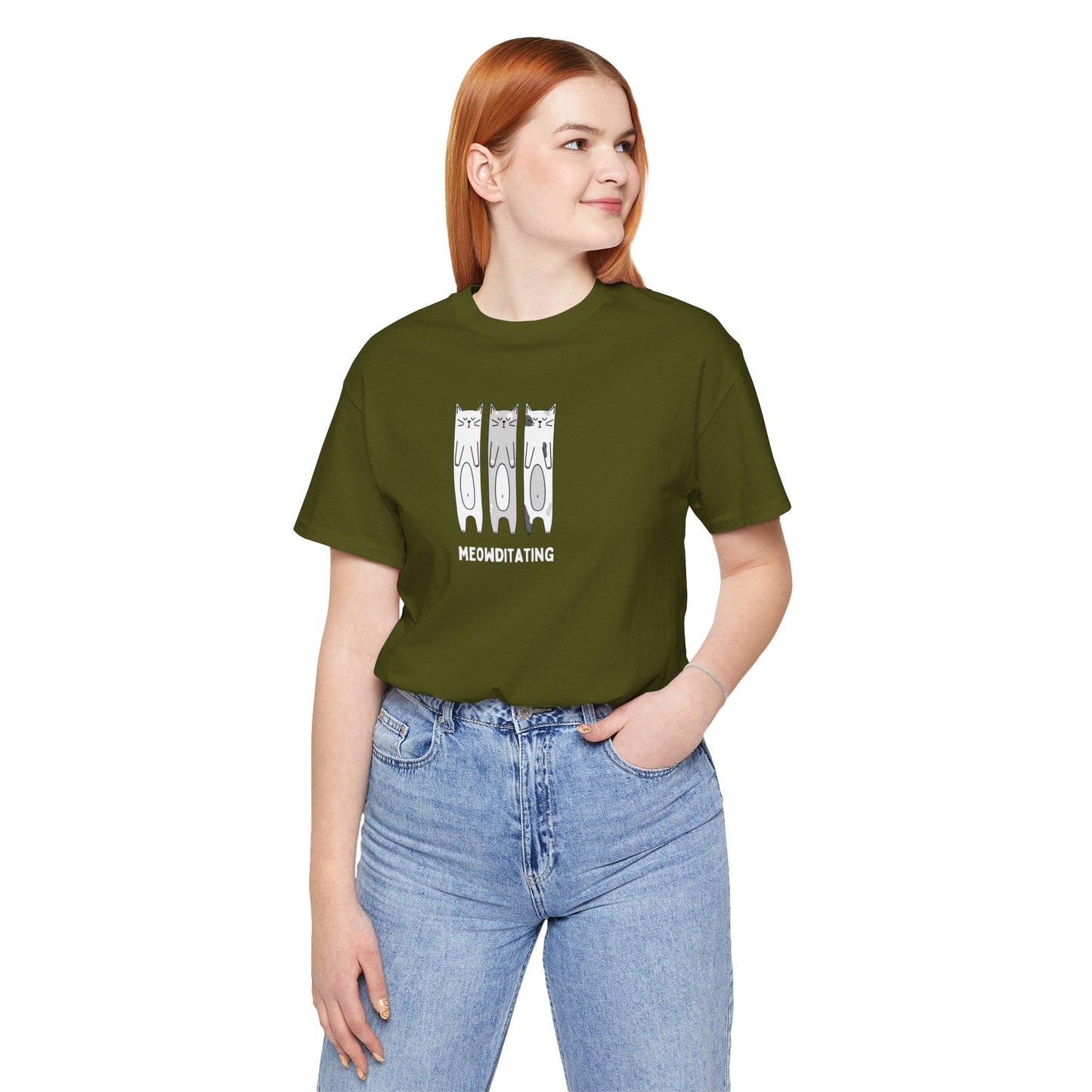 Funny Cat Shirt | Meowditating - House of VV