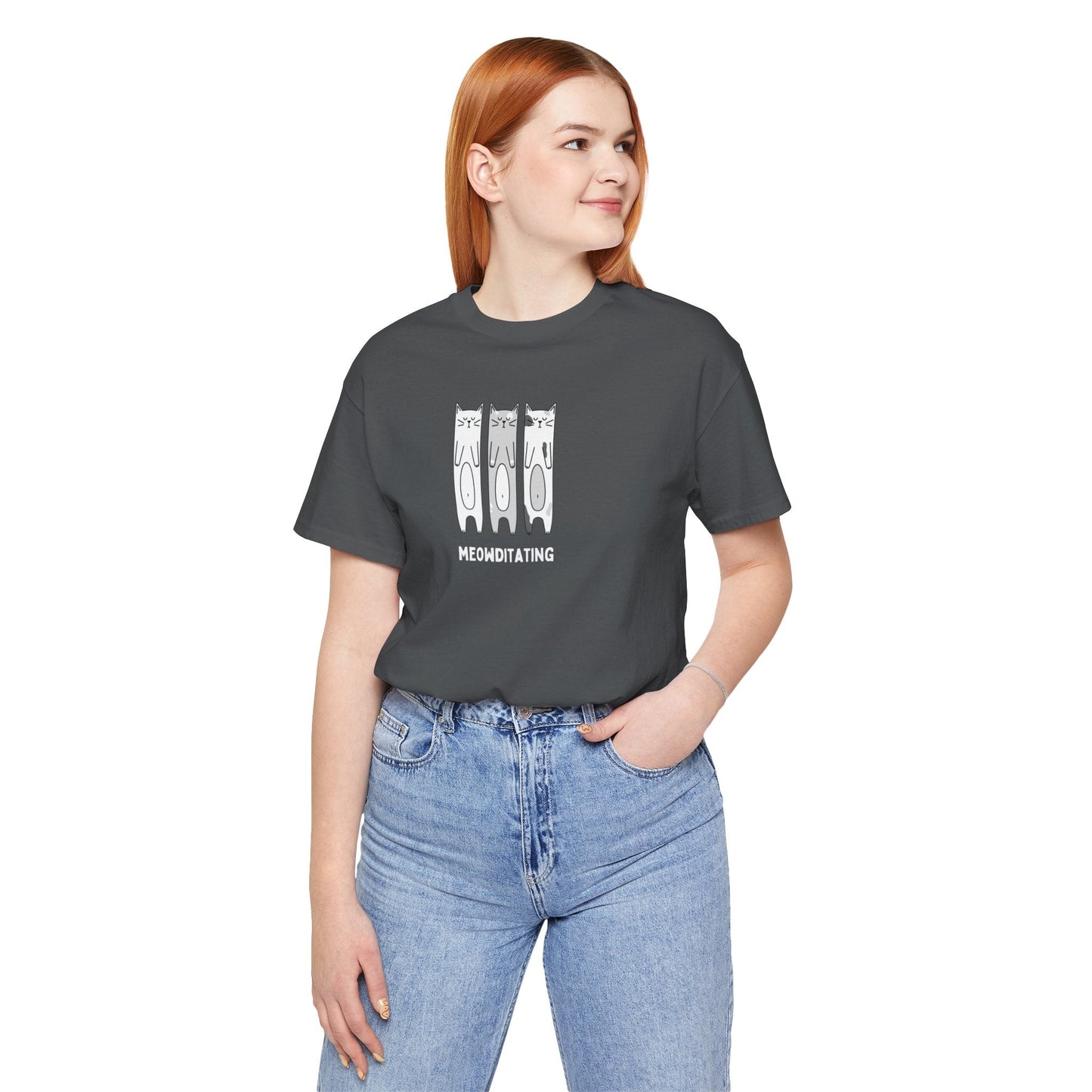 Funny Cat Shirt | Meowditating - House of VV