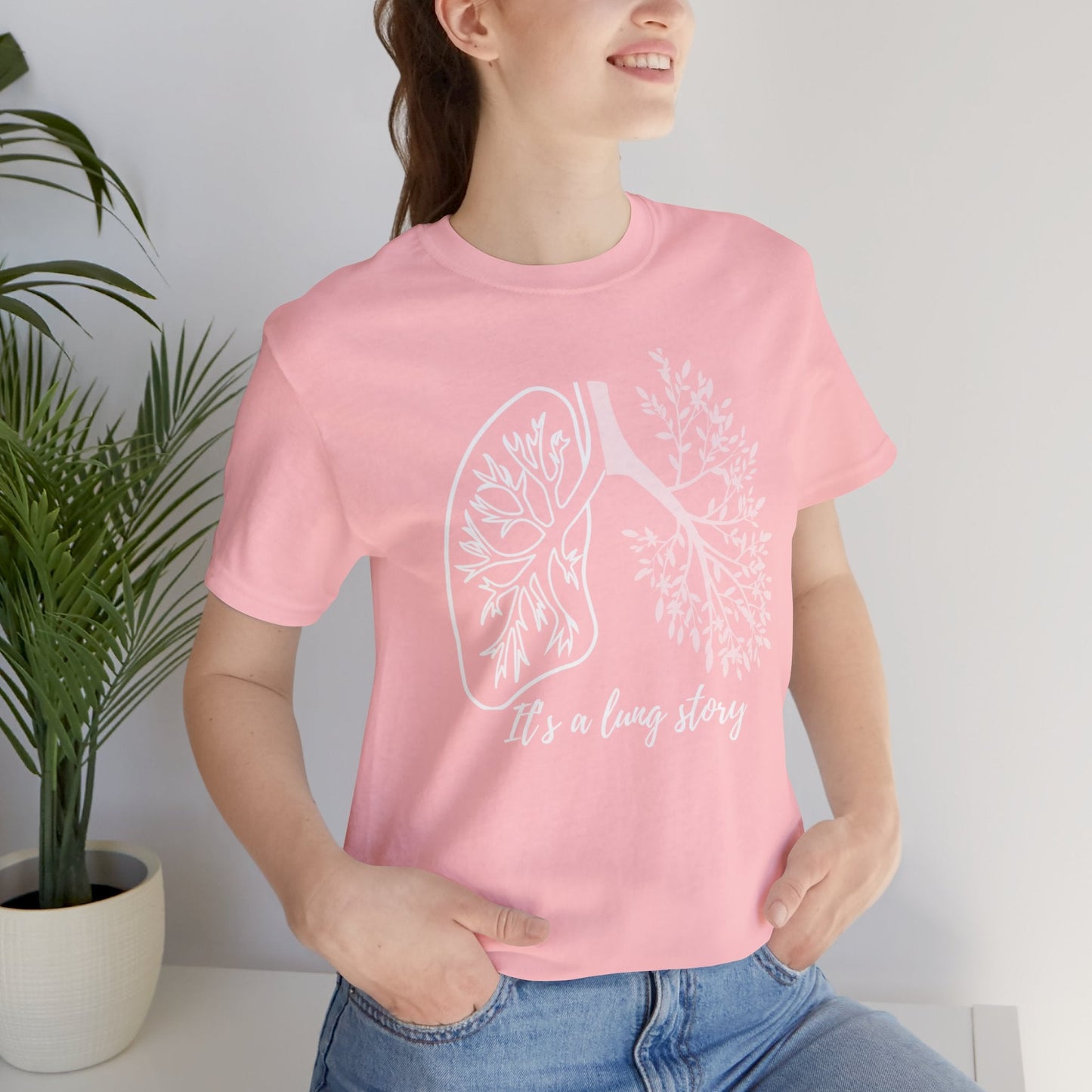 Lung Cancer T-shirt (White) - House of VV