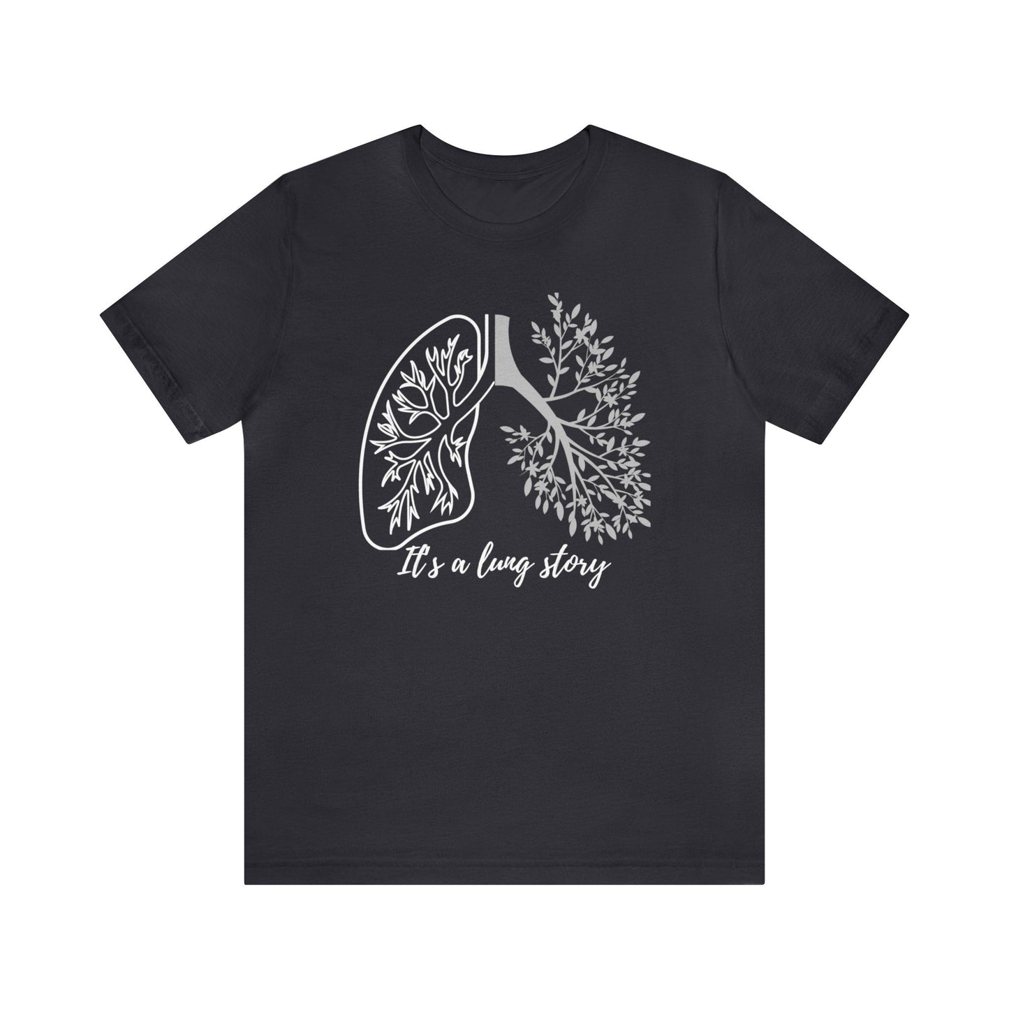 Lung Cancer T-shirt (White) - House of VV