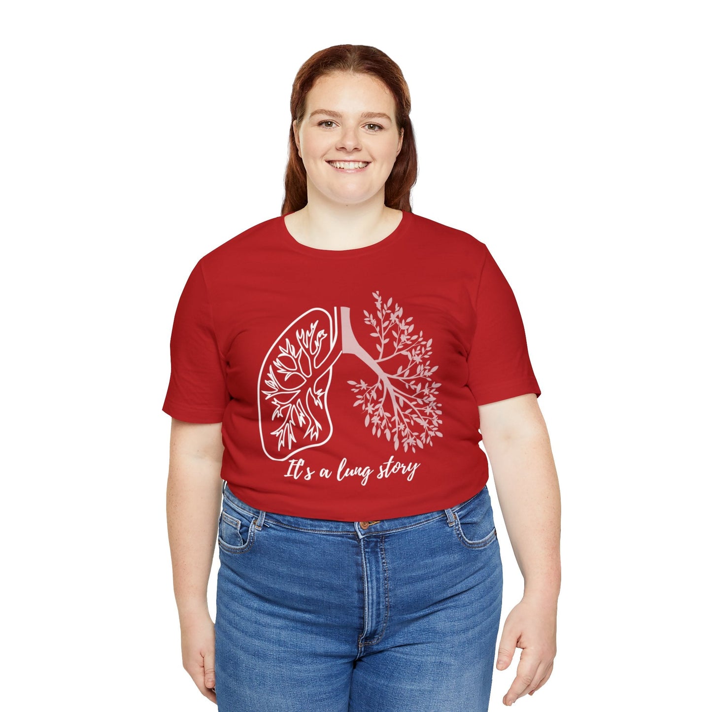 Lung Cancer T-shirt (White) - House of VV