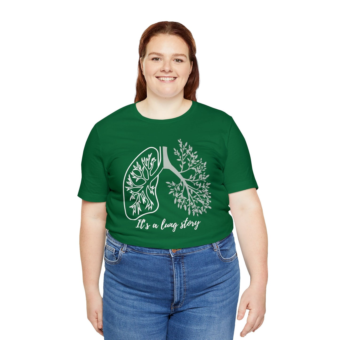 Lung Cancer T-shirt (White) - House of VV