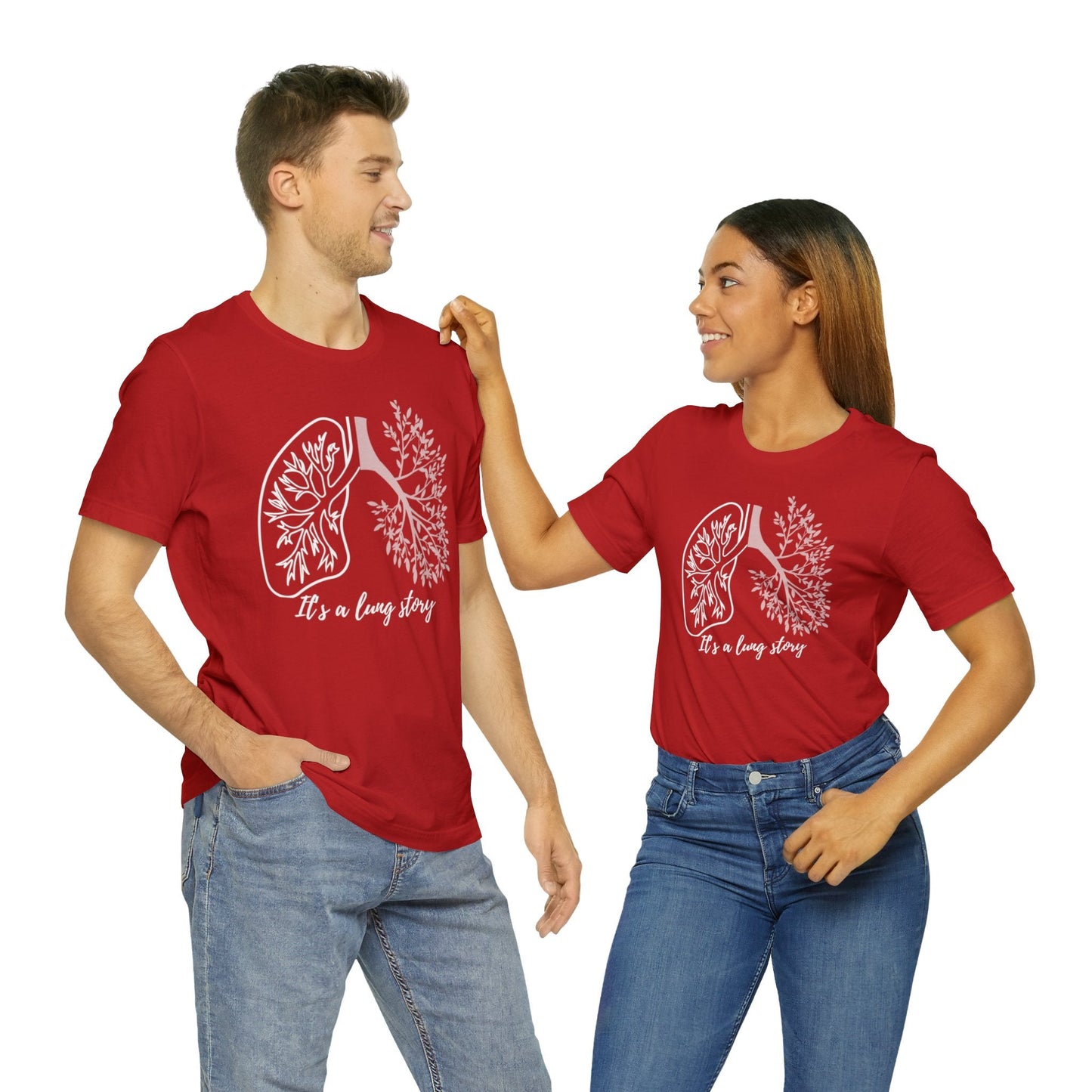 Lung Cancer T-shirt (White) - House of VV