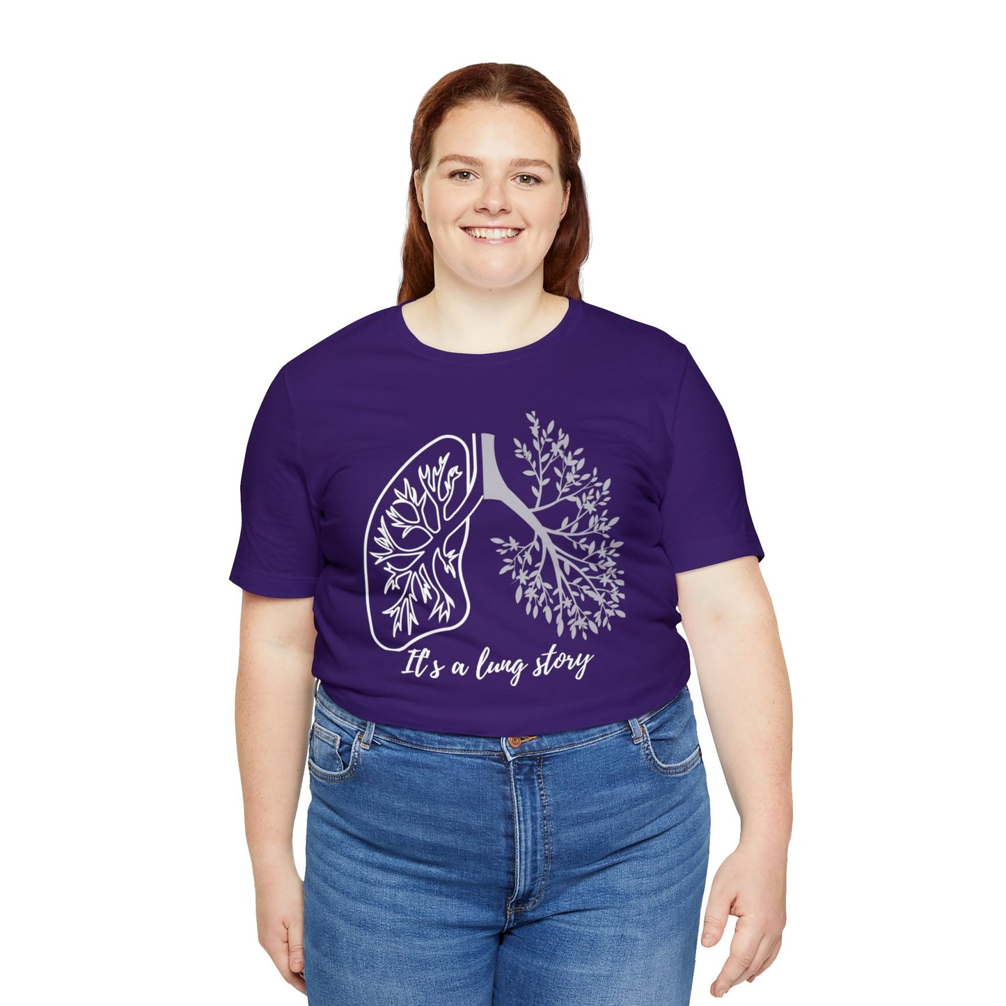 Lung Cancer T-shirt (White) - House of VV