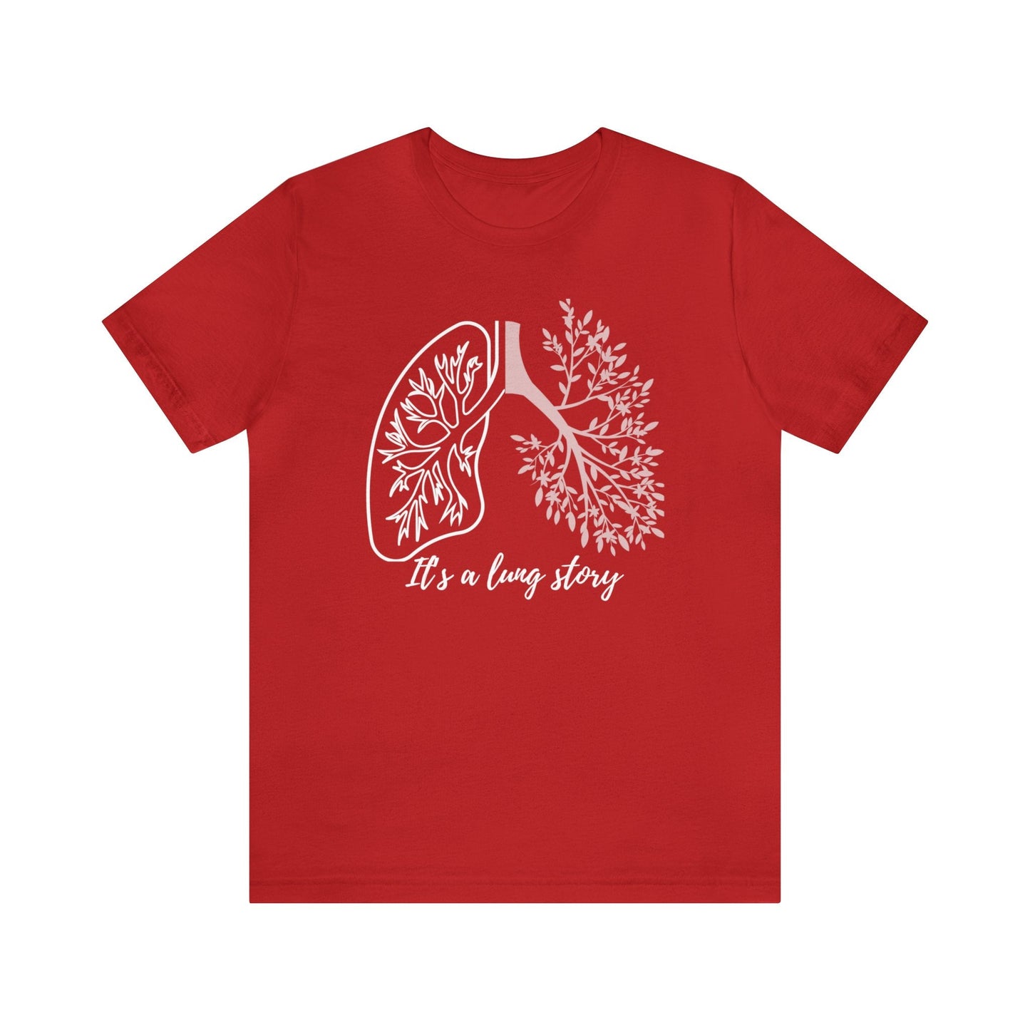 Lung Cancer T-shirt (White) - House of VV