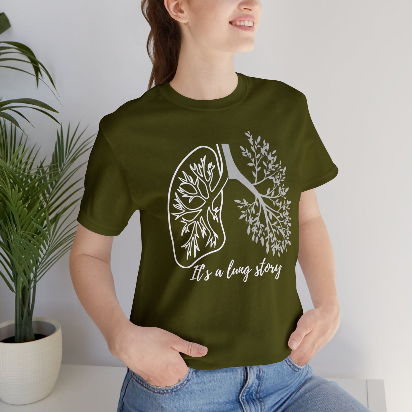 Lung Cancer T-shirt (White) - House of VV