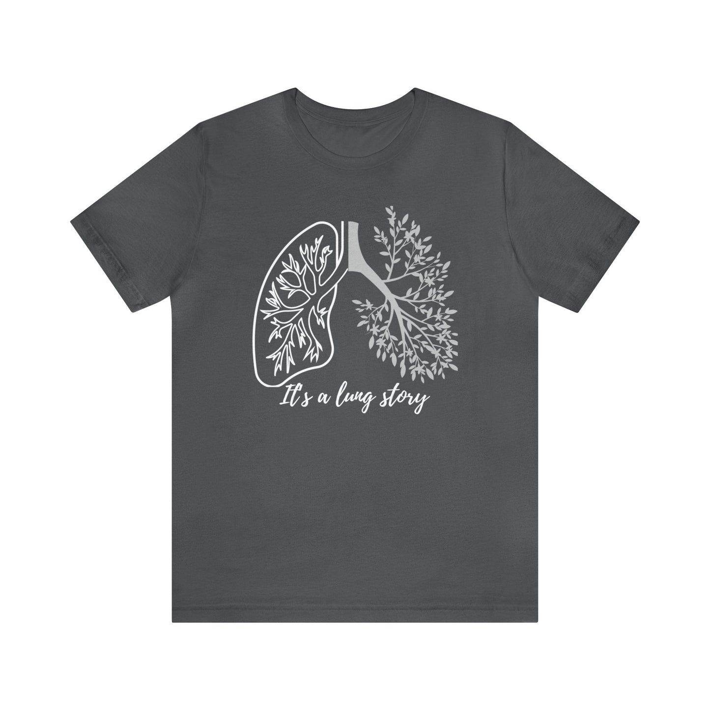 Lung Cancer T-shirt (White) - House of VV