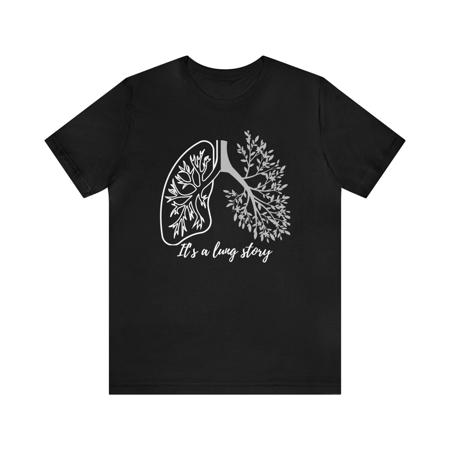 Lung Cancer T-shirt (White) - House of VV