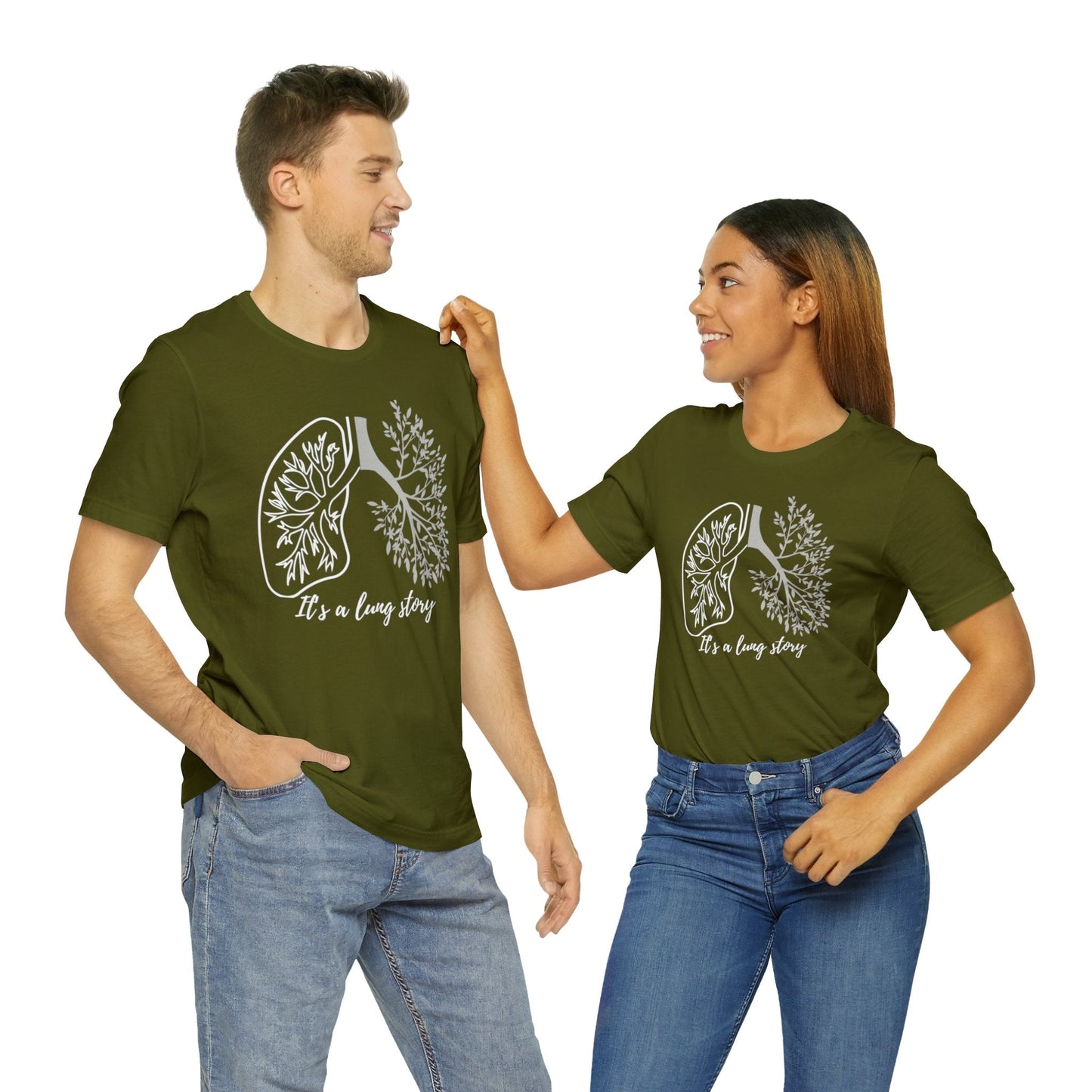 Lung Cancer T-shirt (White) - House of VV