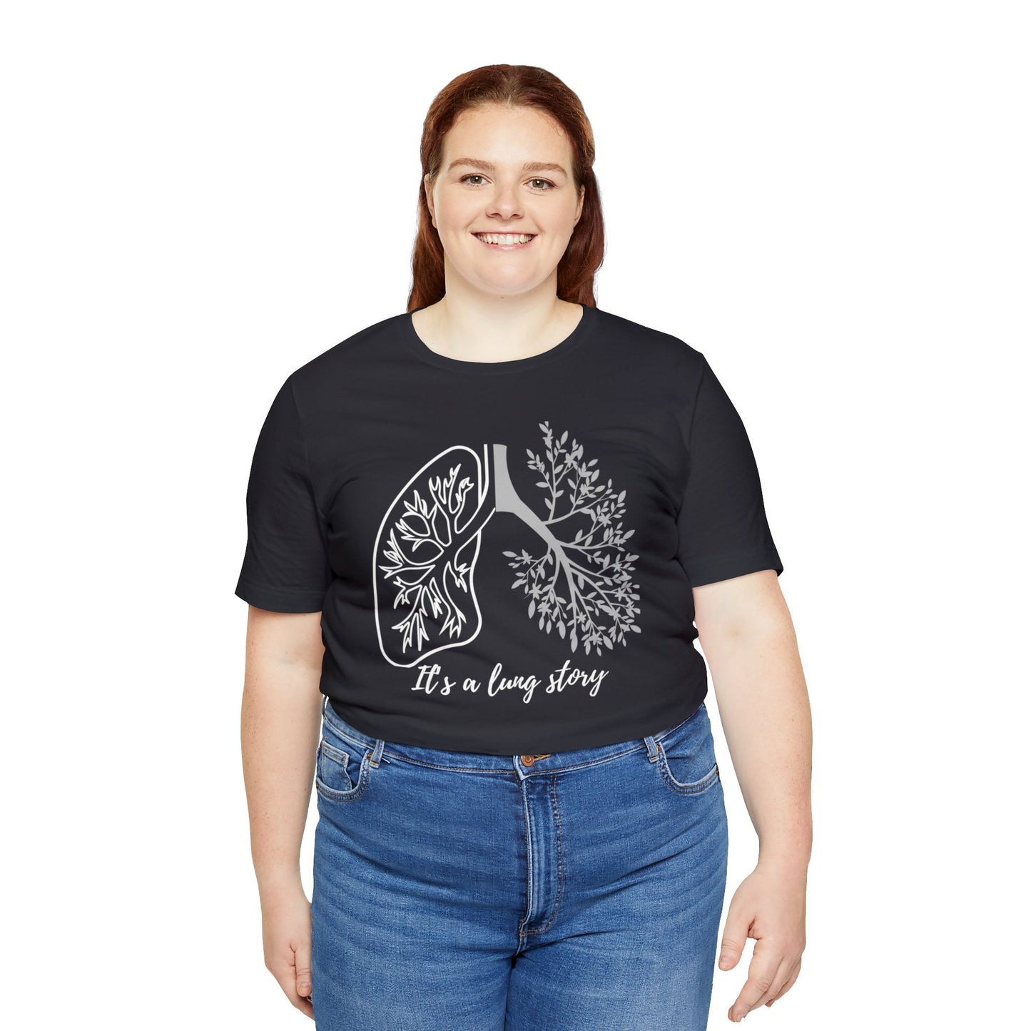Lung Cancer T-shirt (White) - House of VV