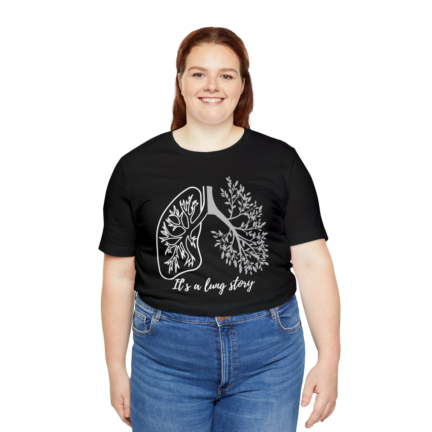 Lung Cancer T-shirt (White) - House of VV