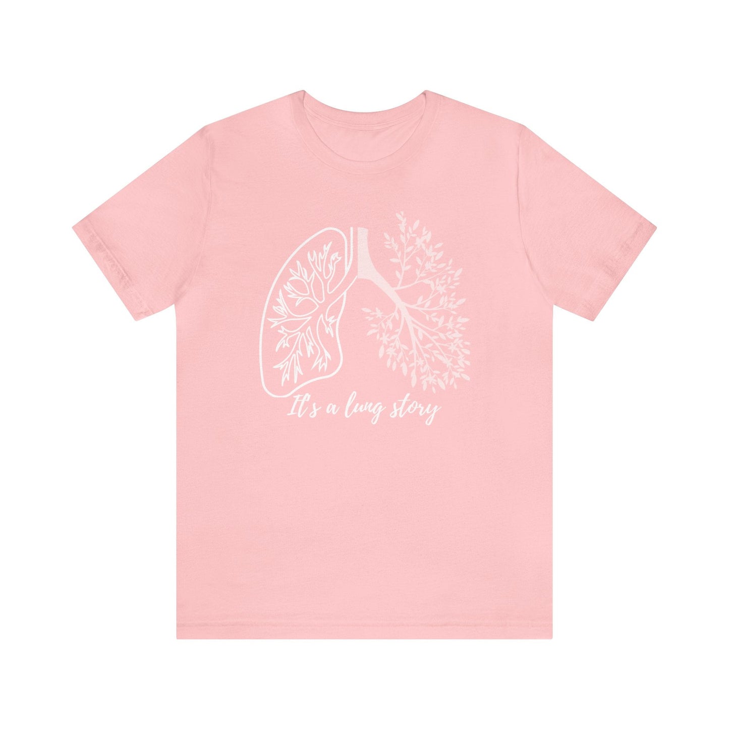 Lung Cancer T-shirt (White) - House of VV