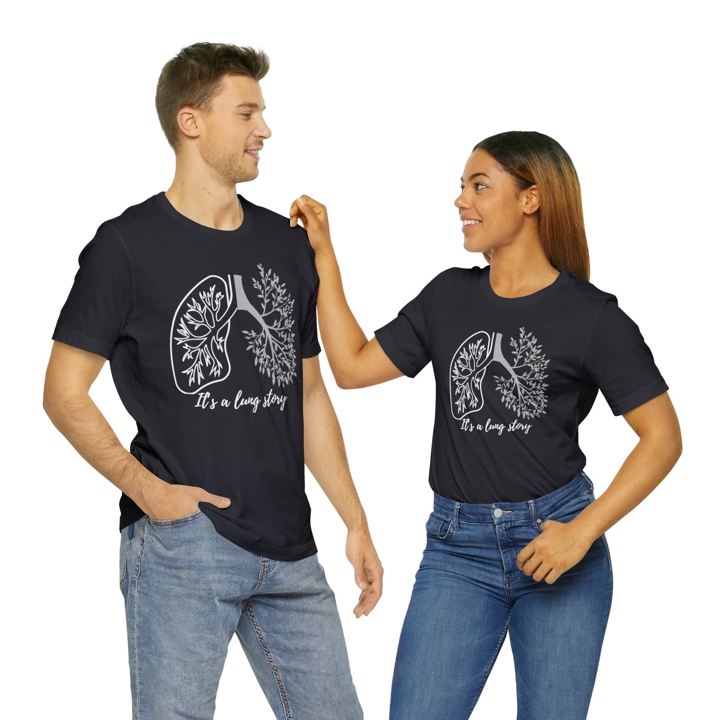 Lung Cancer T-shirt (White) - House of VV