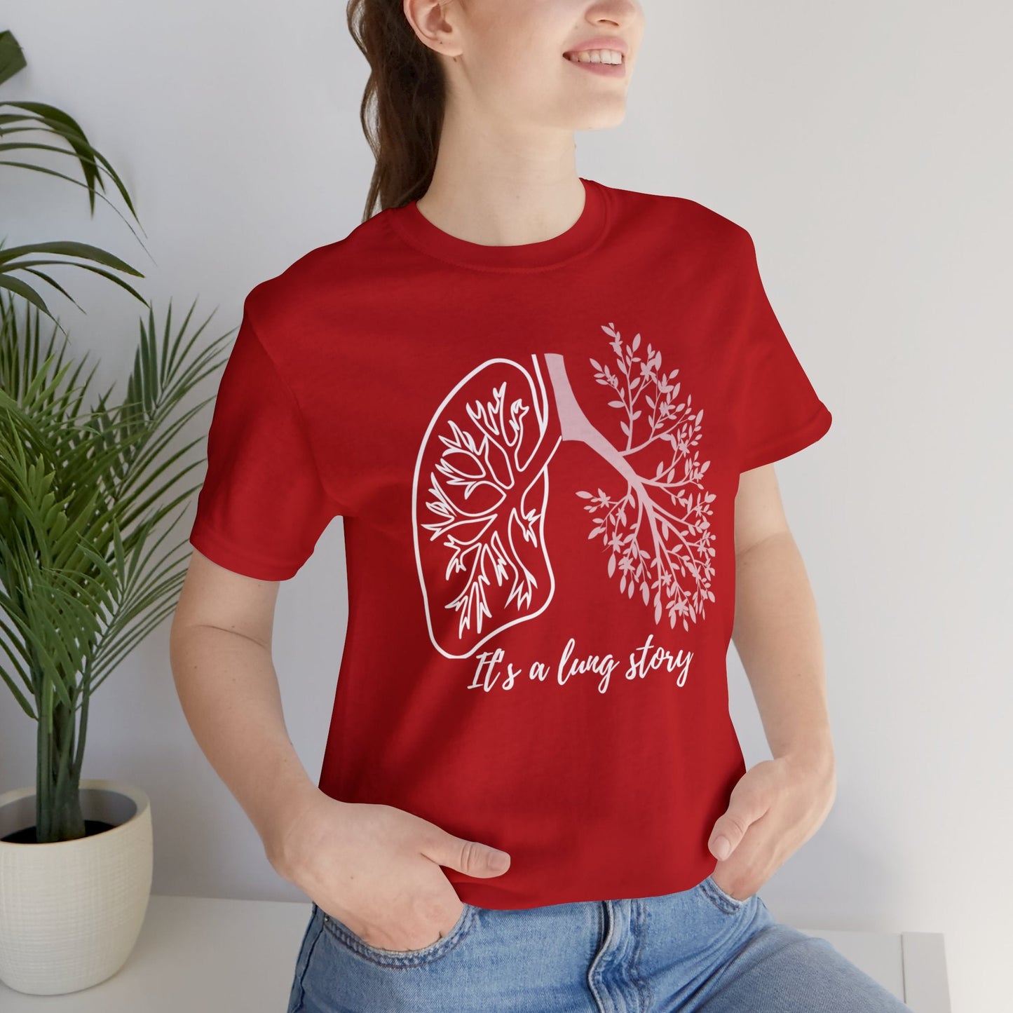 Lung Cancer T-shirt (White) - House of VV