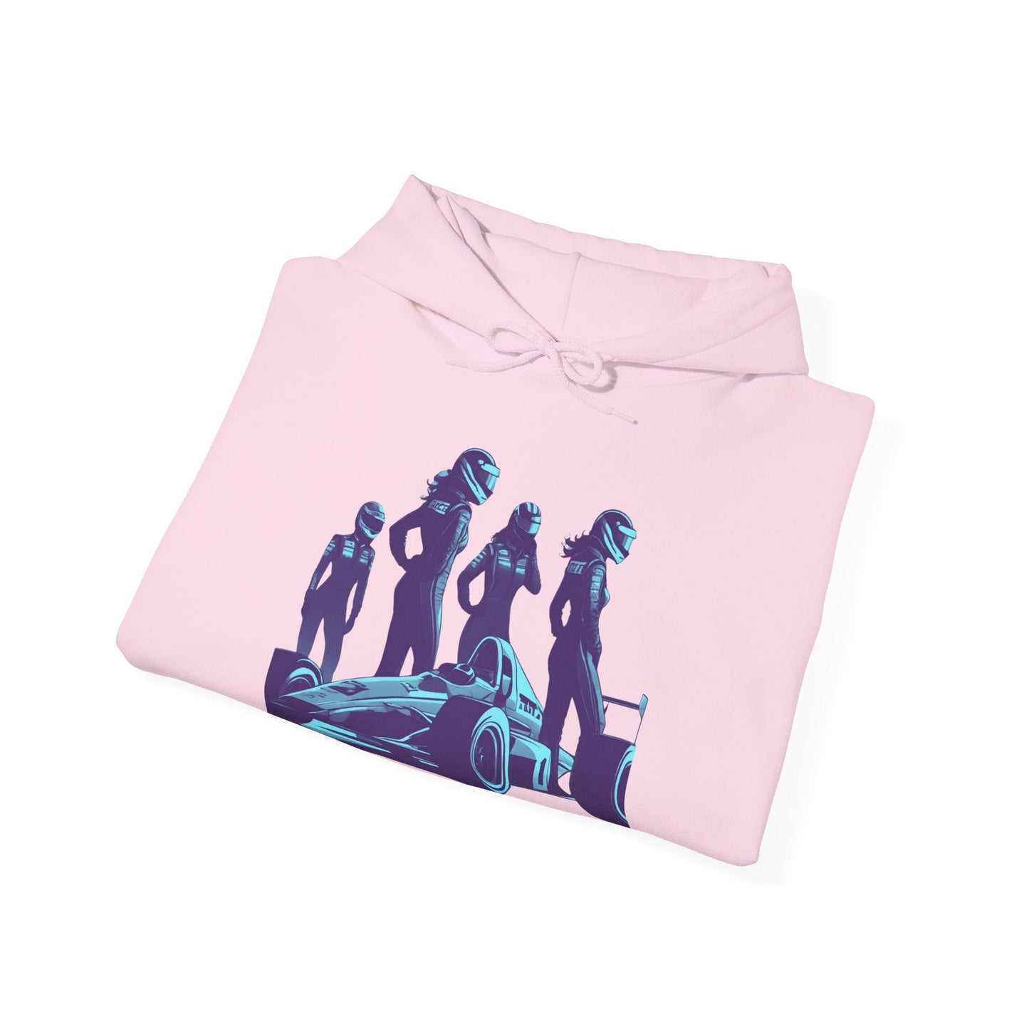 Racing Hoodie | Revved Up | Formula (Blue/Purple) - House of VV