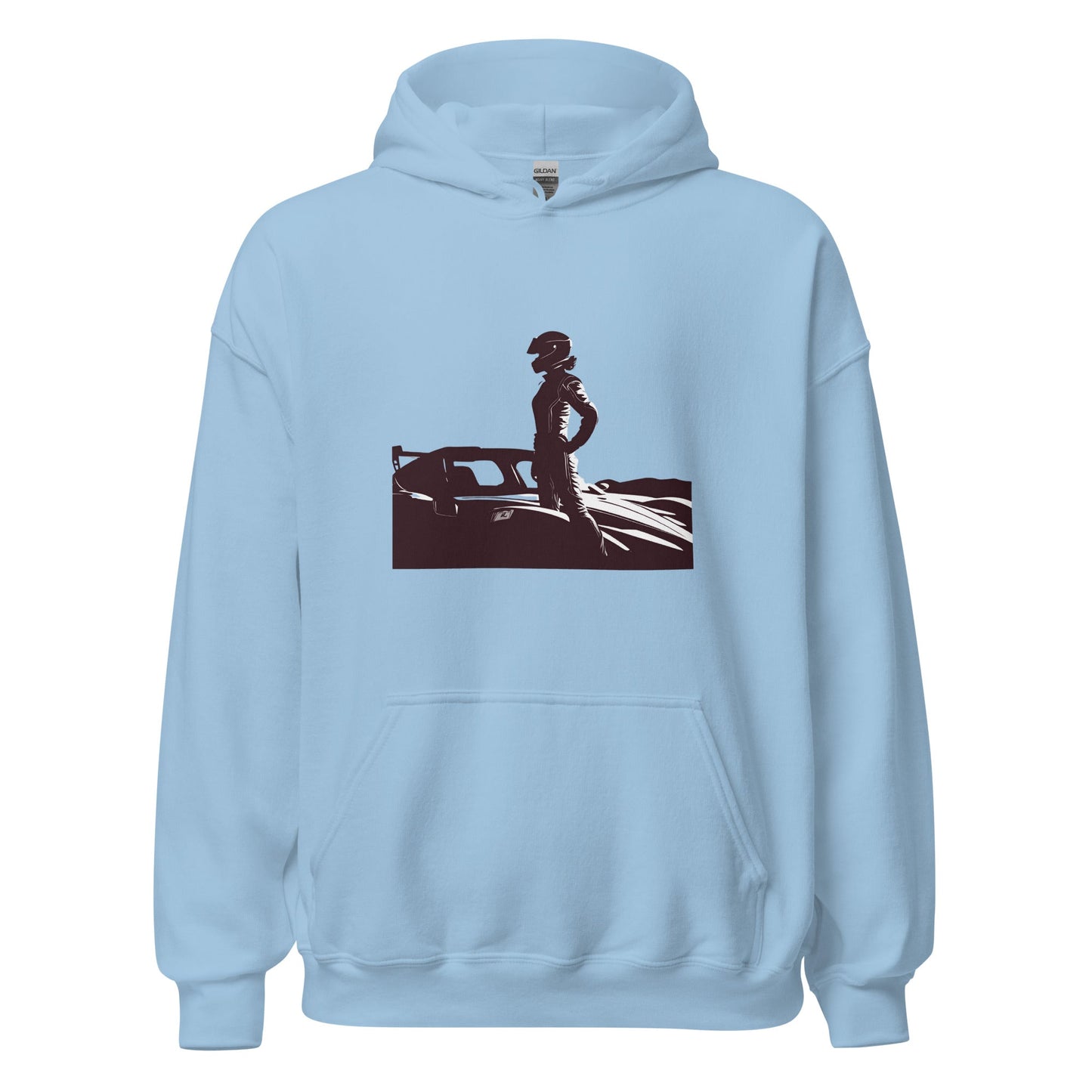 Racing Hoodie | Revved Up | Supercar (Black/White) - House of VV