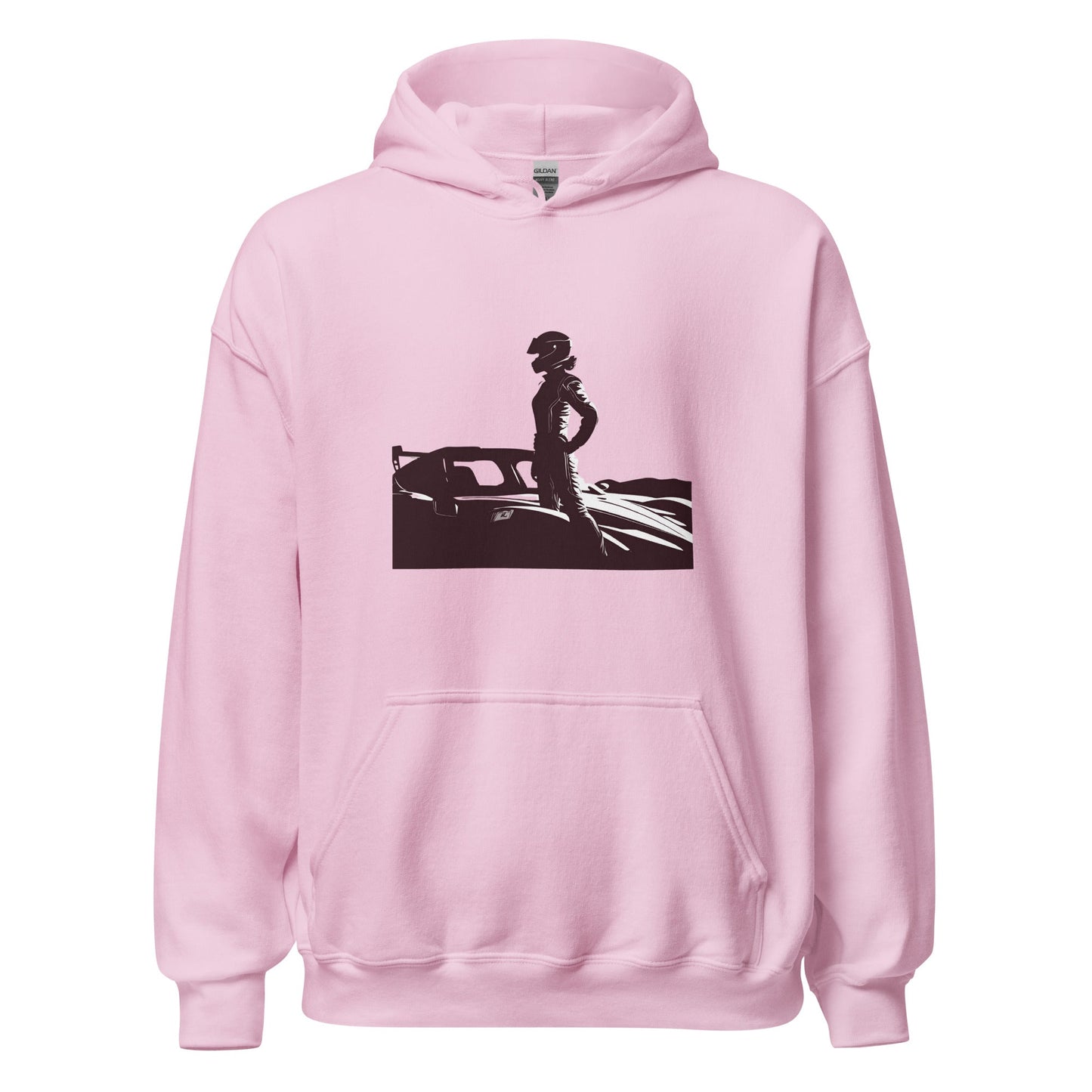 Racing Hoodie | Revved Up | Supercar (Black/White) - House of VV