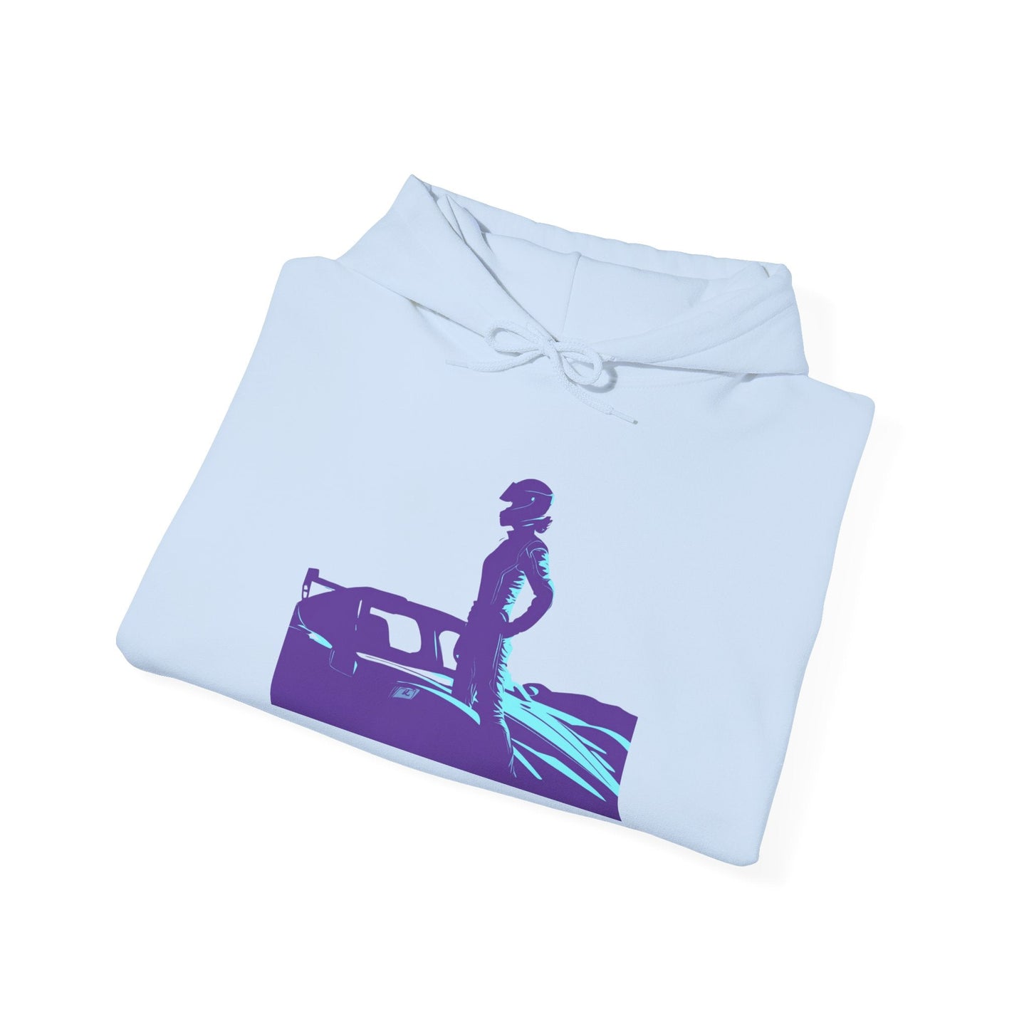 Racing Hoodie | Revved Up | Supercar (Blue/Purple) - House of VV