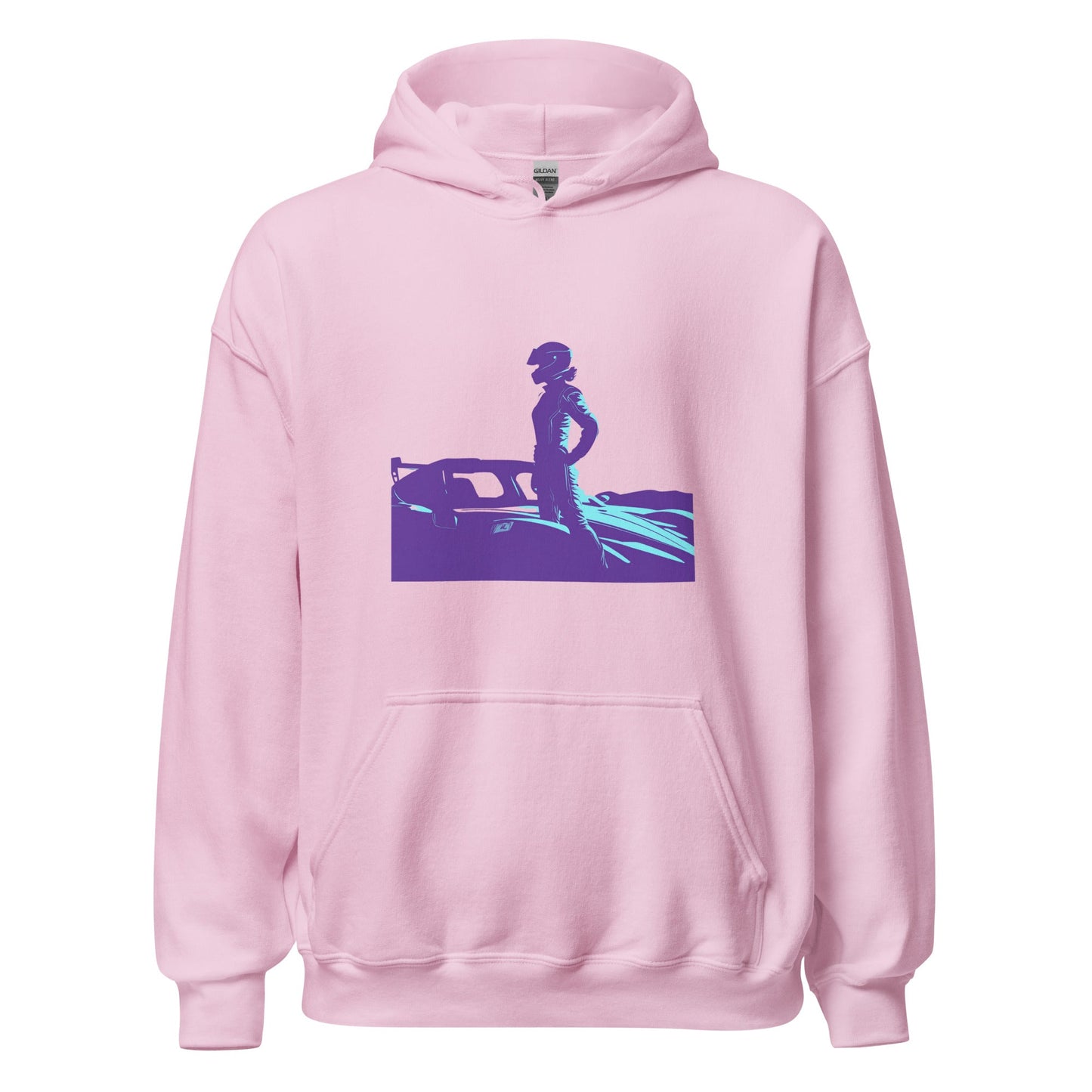 Racing Hoodie | Revved Up | Supercar (Blue/Purple) - House of VV