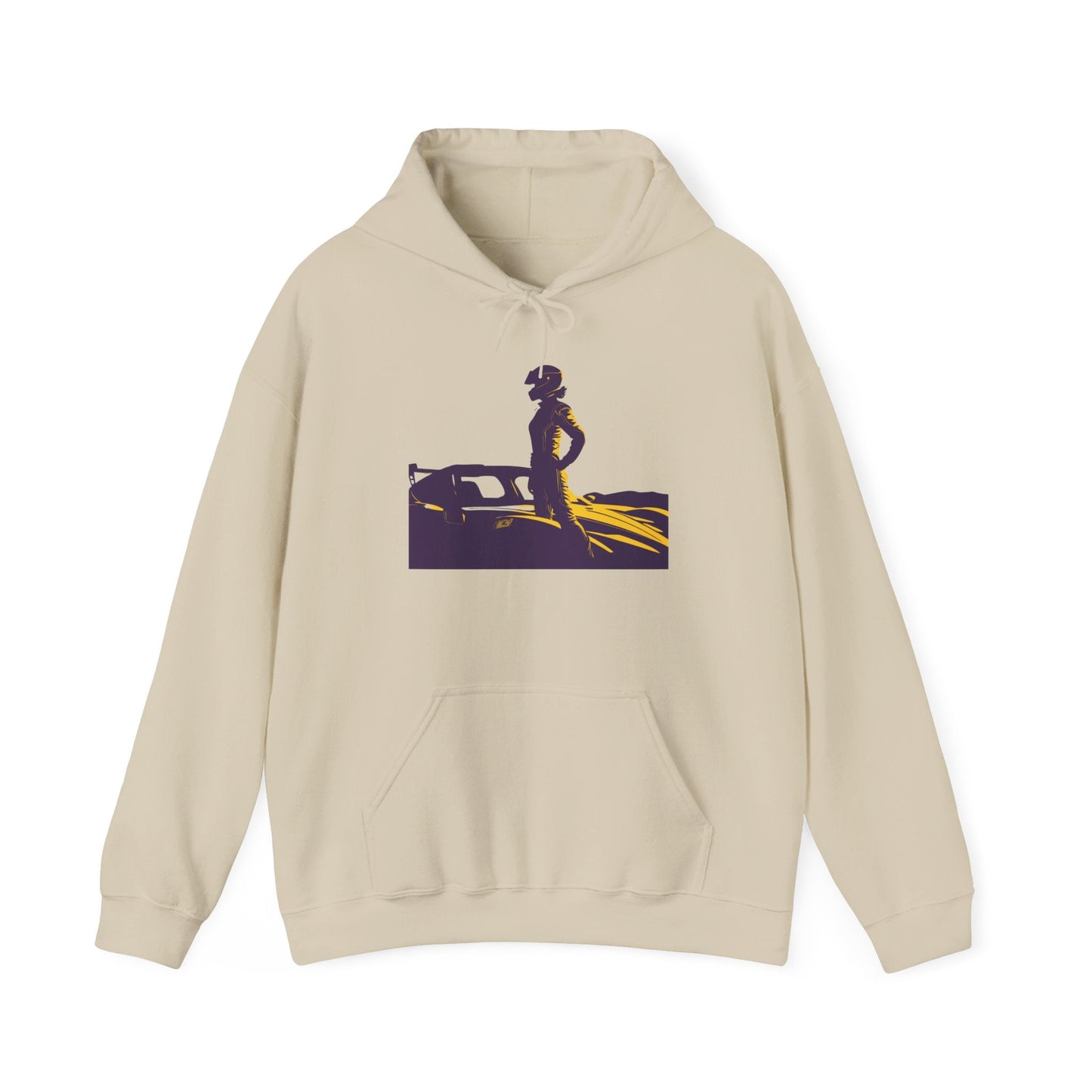 Racing Hoodie | Revved Up | Supercar (Purple/Yellow) - House of VV