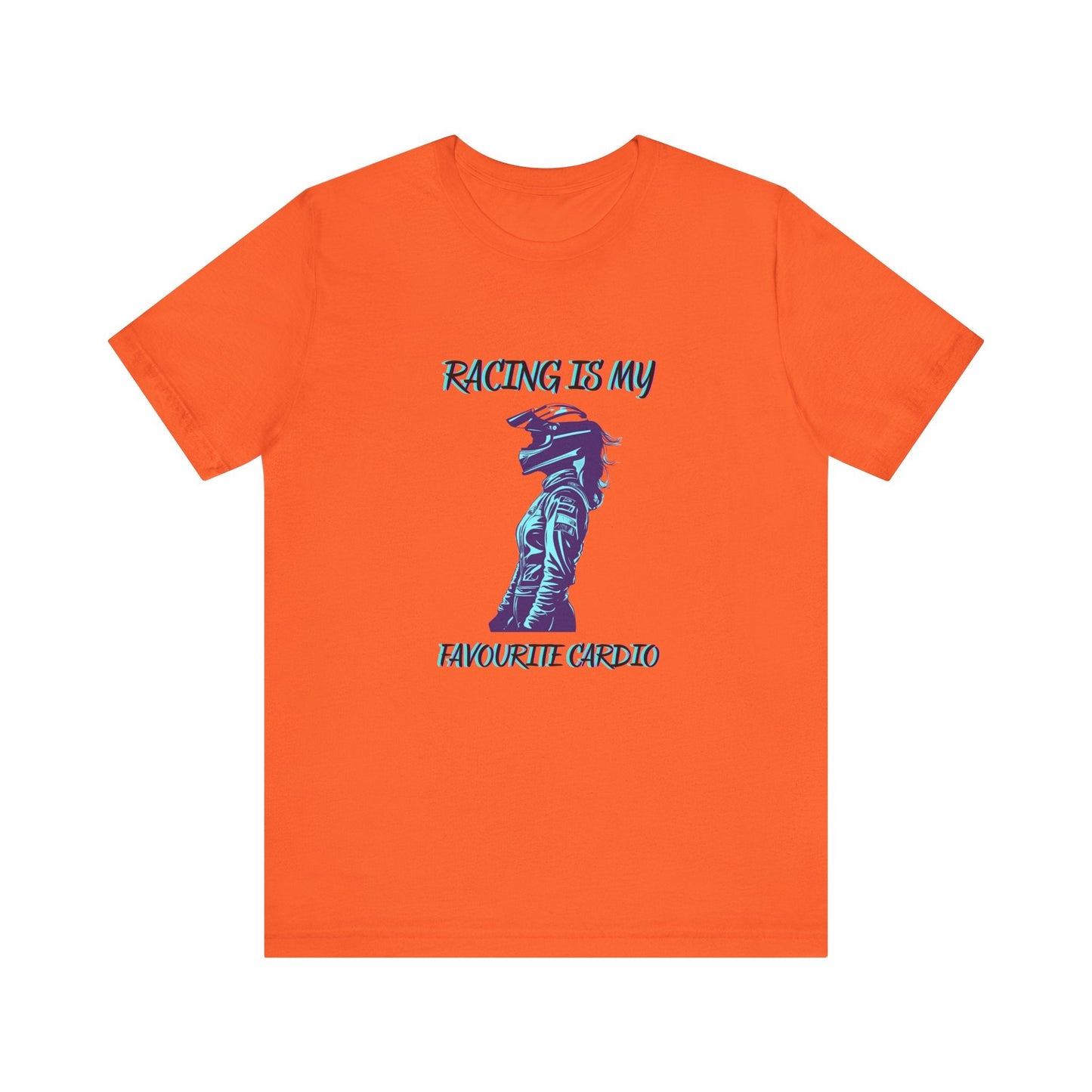 Women's Racing Car T-Shirt | Revved Up | Racing Cardio - House of VV