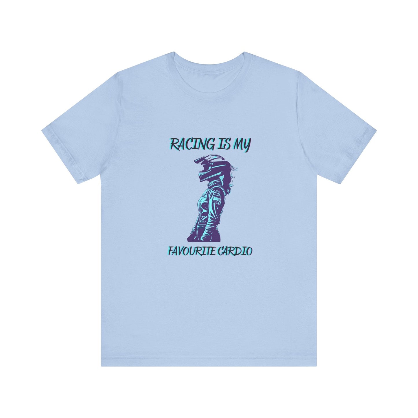 Women's Racing Car T-Shirt | Revved Up | Racing Cardio - House of VV