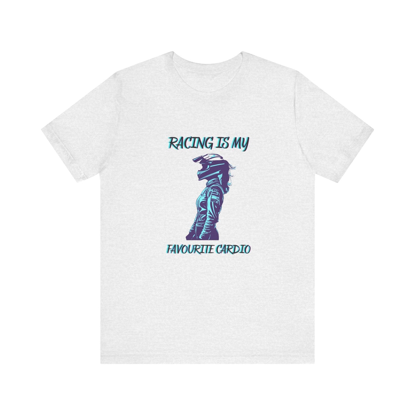 Women's Racing Car T-Shirt | Revved Up | Racing Cardio - House of VV