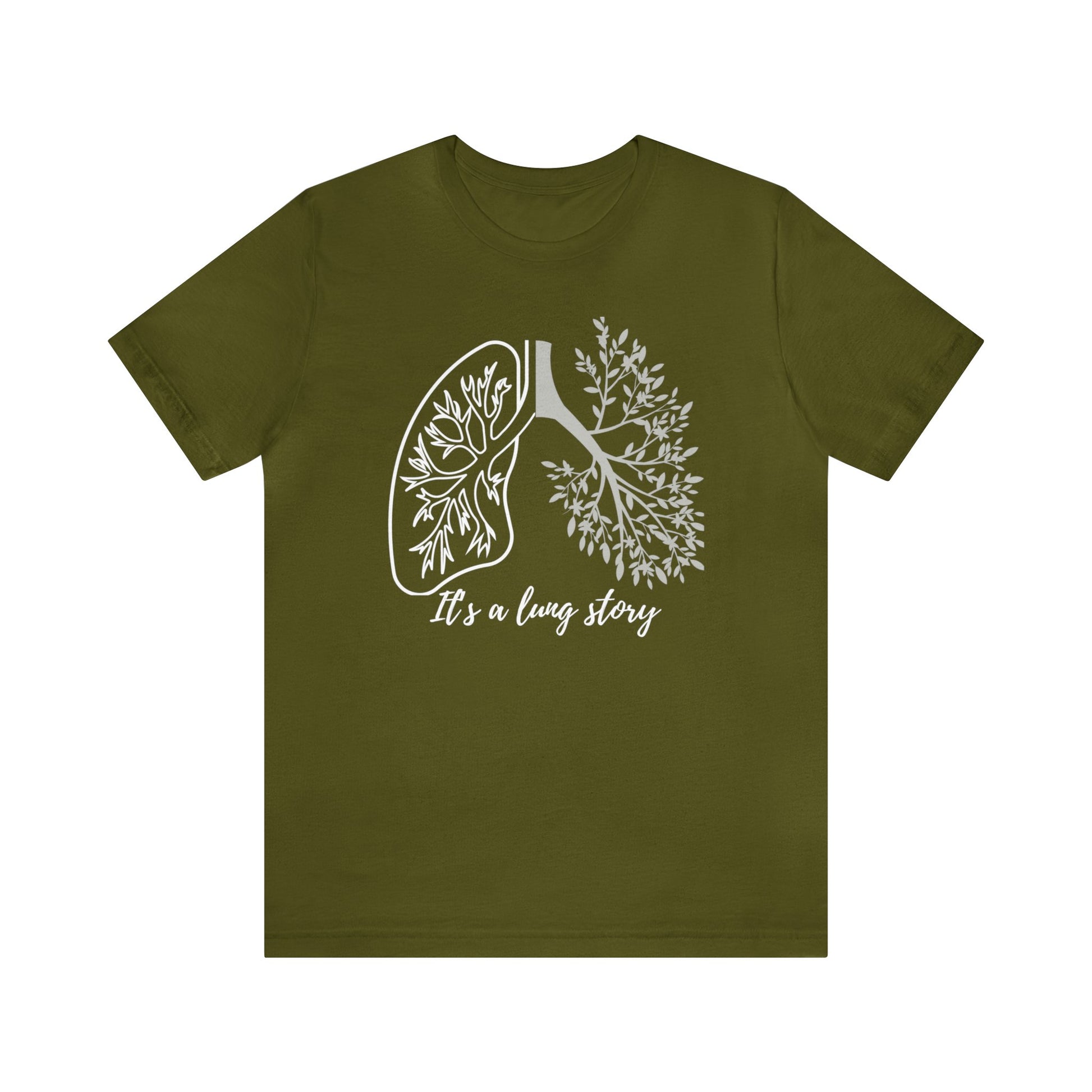 Lung Cancer T-shirt (White) - House of VV