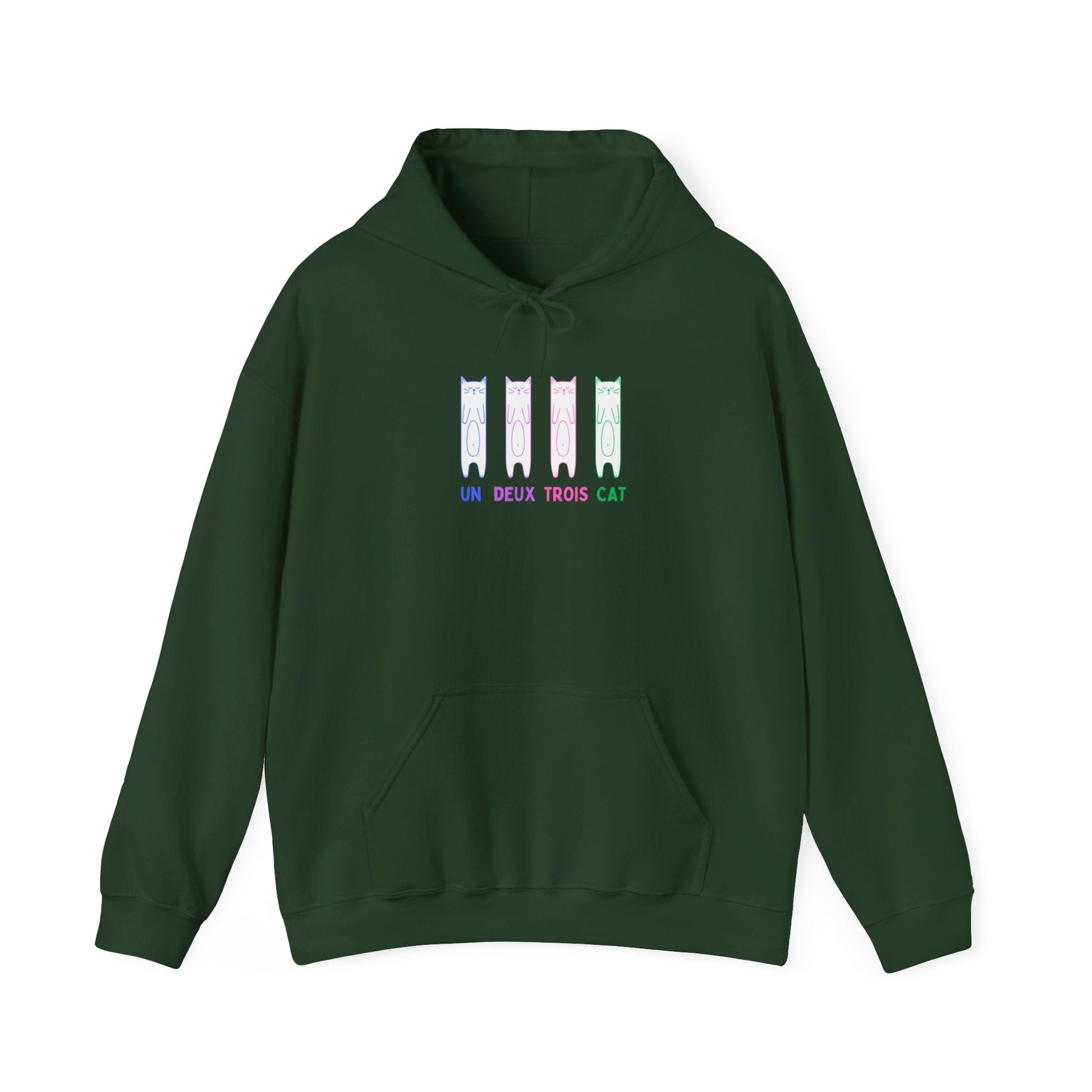Cat Hoodie | Un Deux Trois Cat - House of VV
