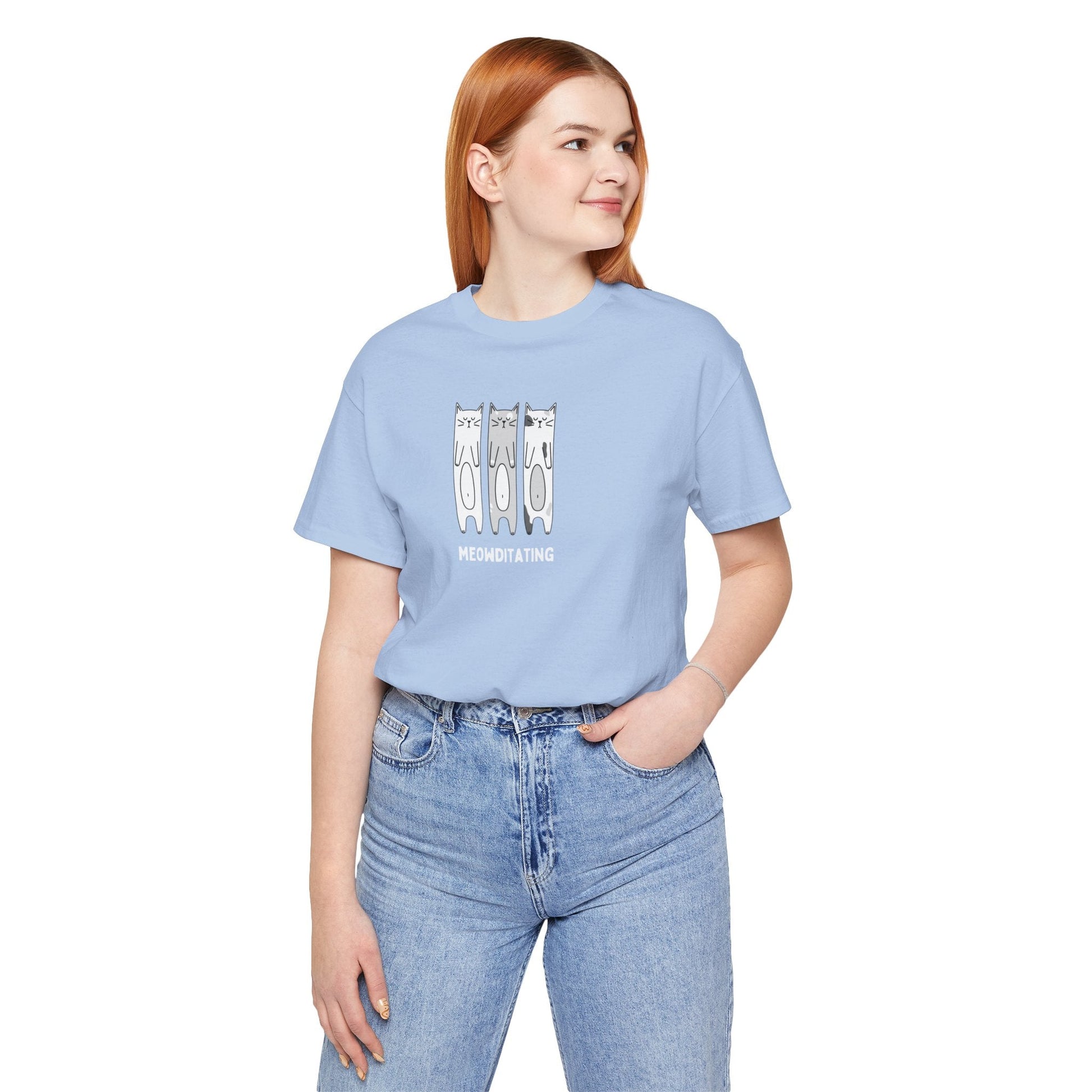 Funny Cat Shirt | Meowditating - House of VV