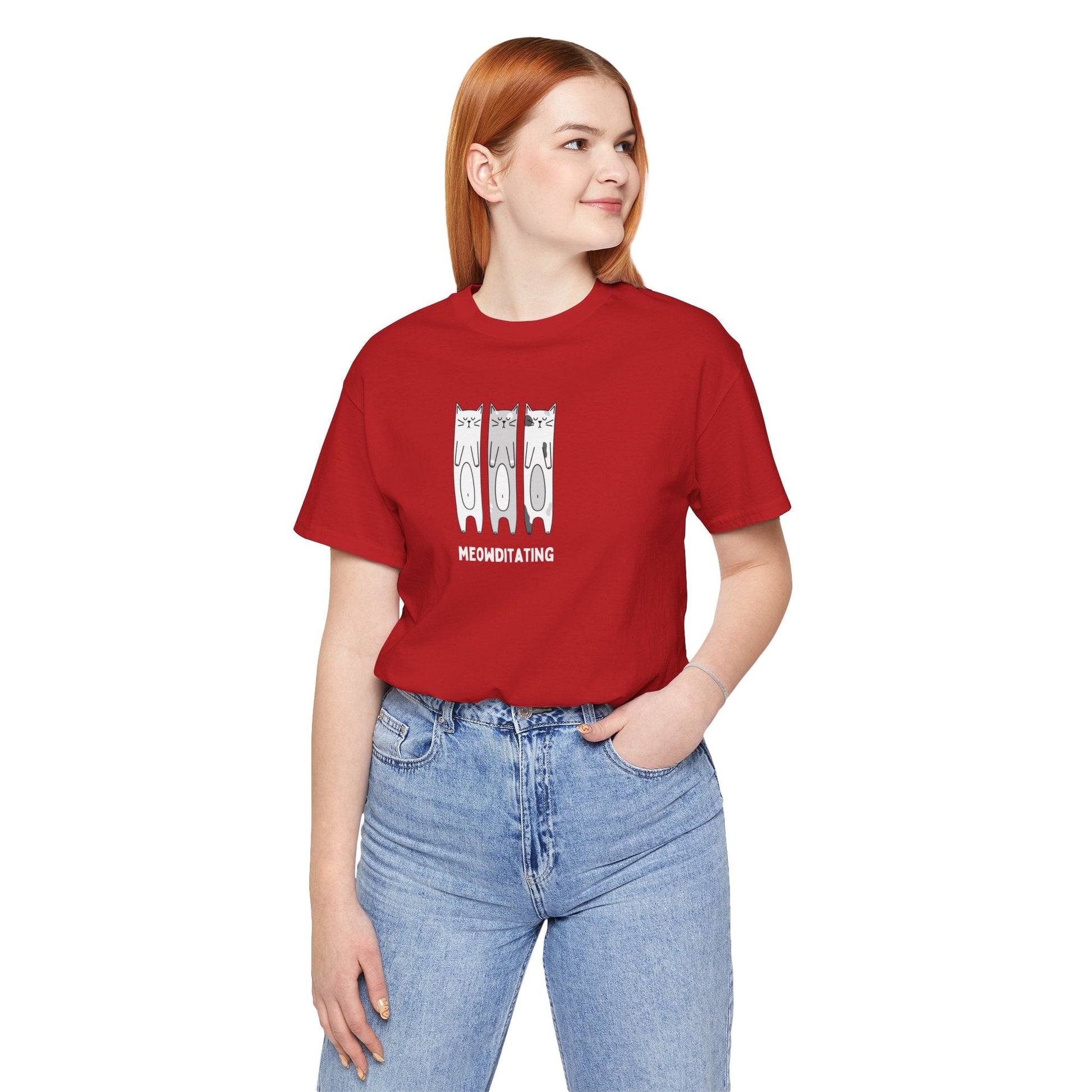 Funny Cat Shirt | Meowditating - House of VV