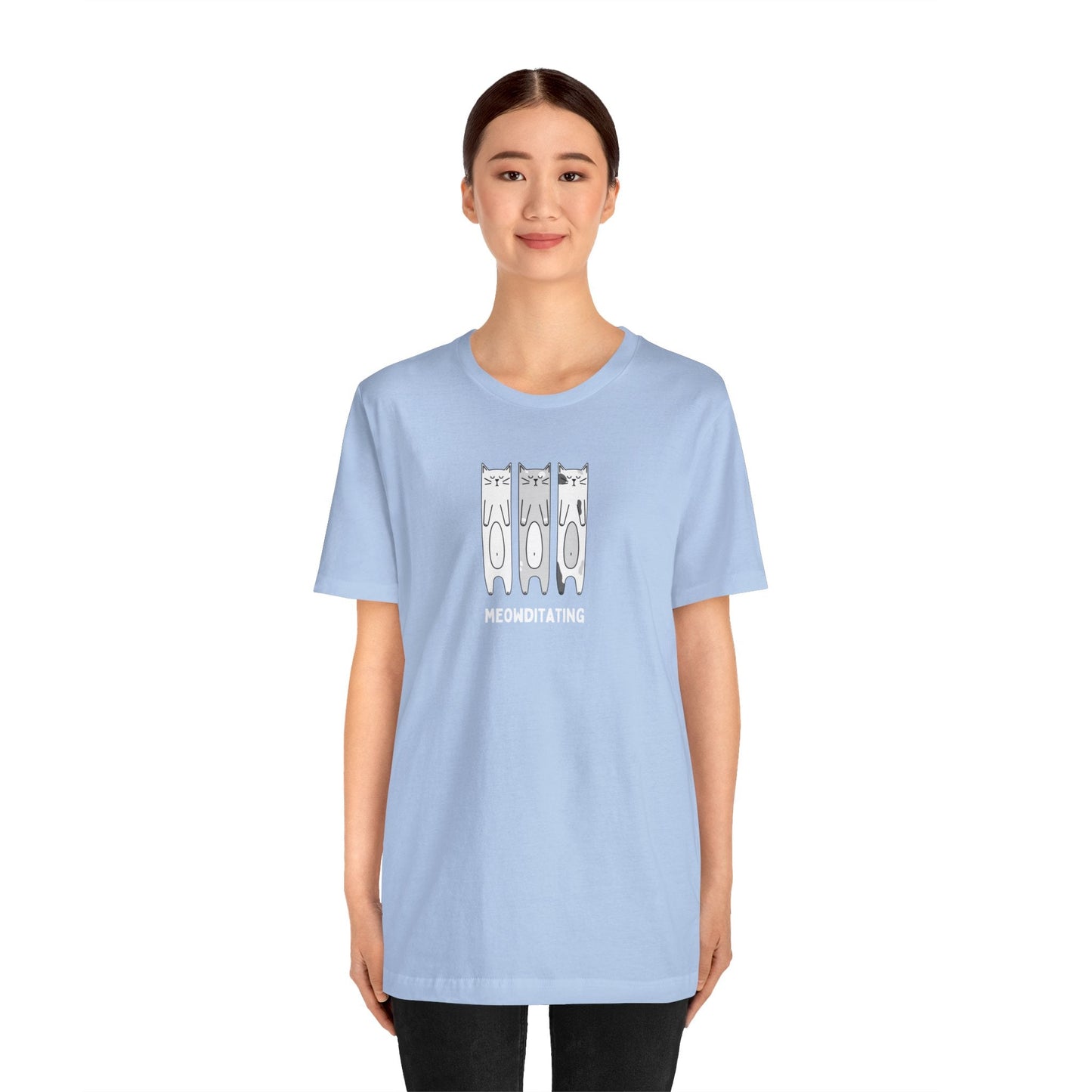 Funny Cat Shirt | Meowditating - House of VV