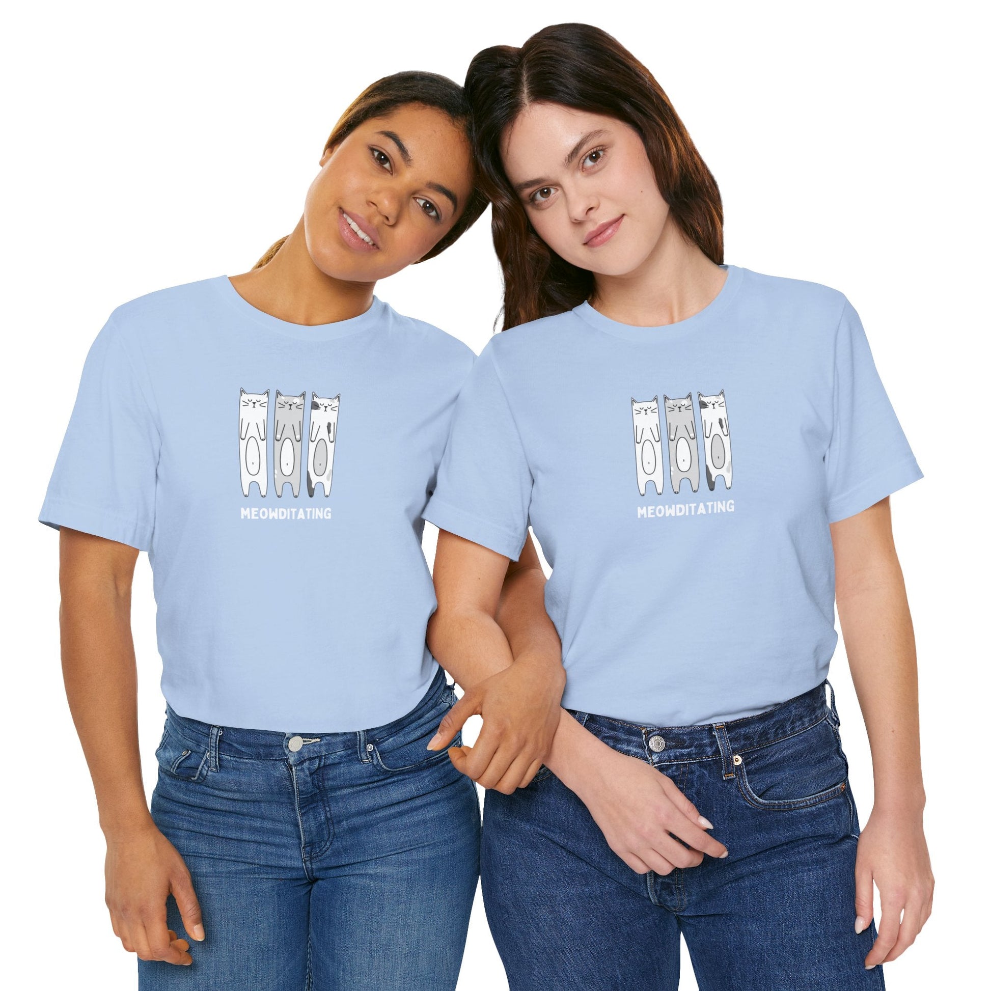Funny Cat Shirt | Meowditating - House of VV