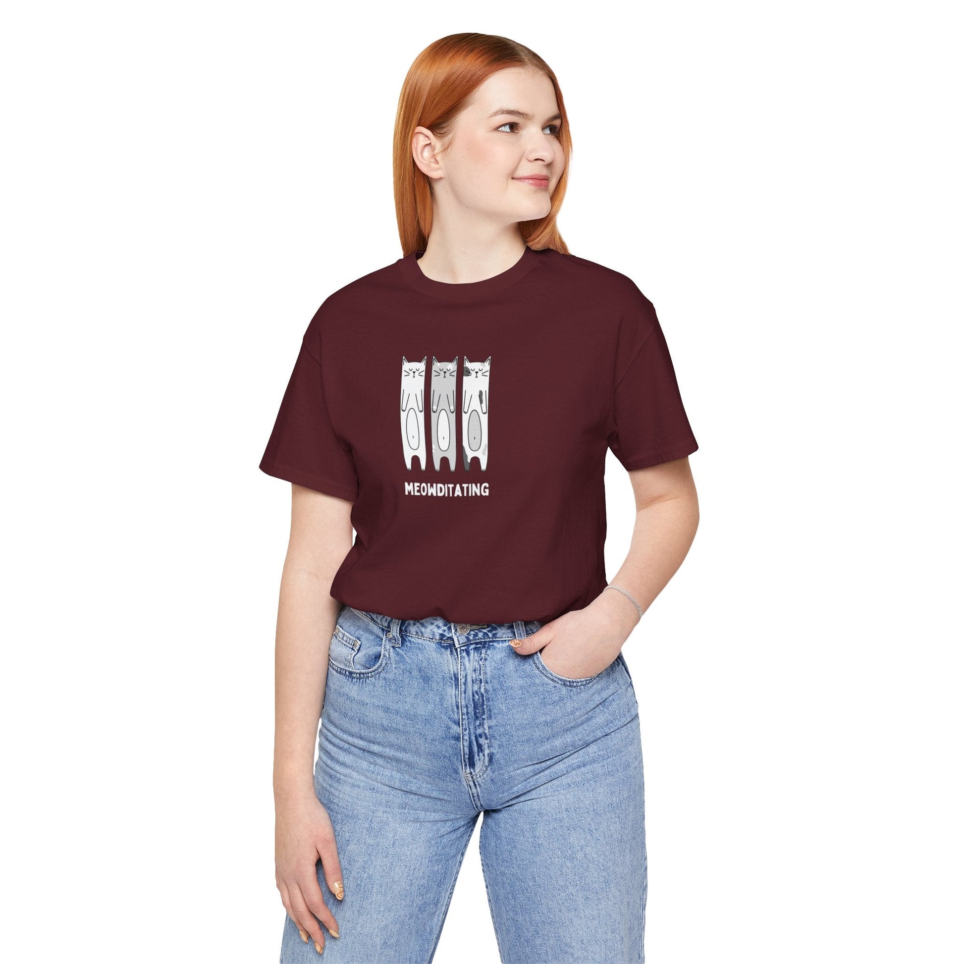 Funny Cat Shirt | Meowditating - House of VV