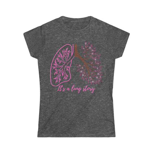 Lung Cancer T-shirt (Pink) - House of VV