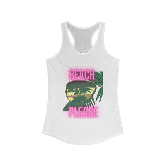 Women's Beach Tank Top | Beach Please - House of VV