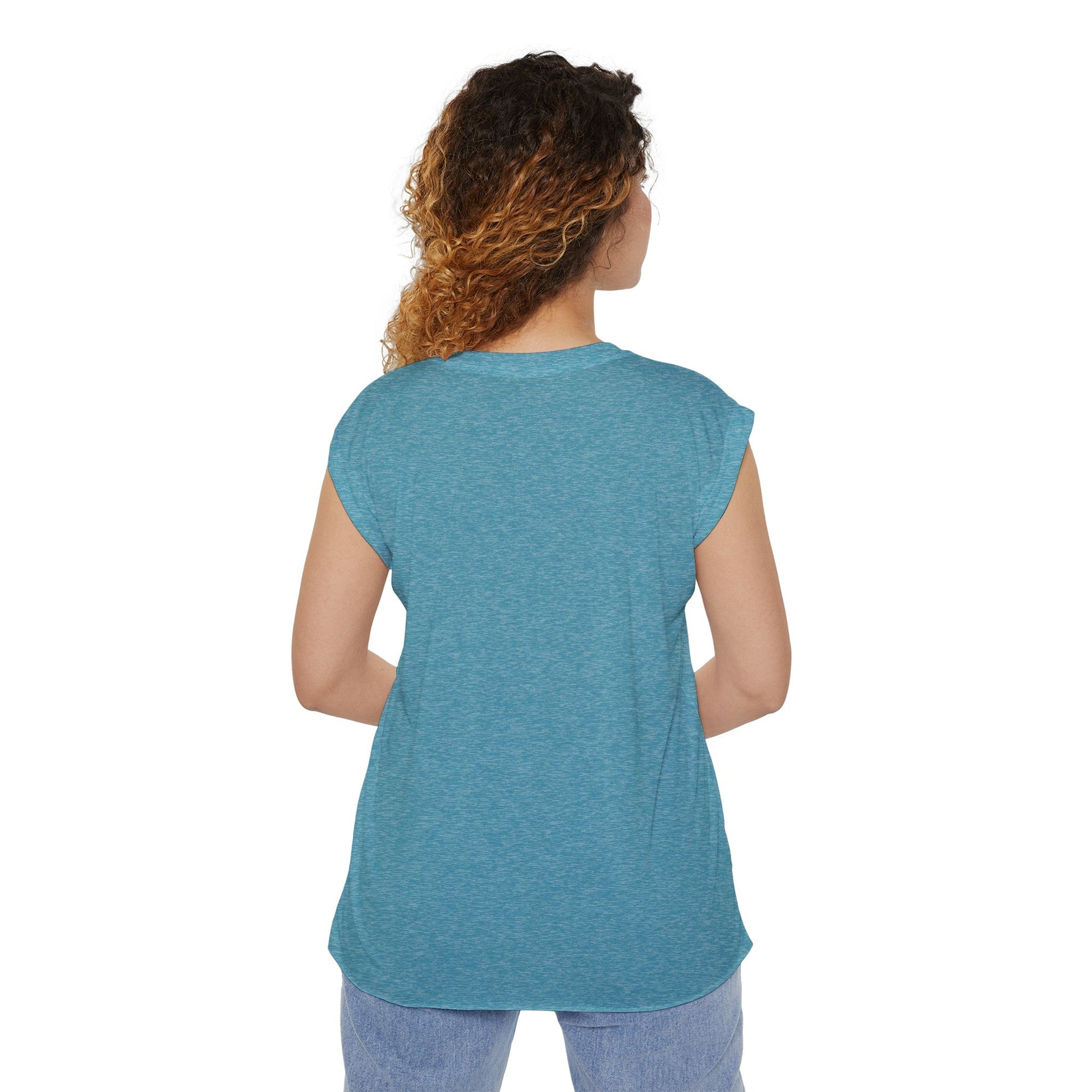 Womens Flowy Rolled Cuff Tee | Camping Shirts - House of VV